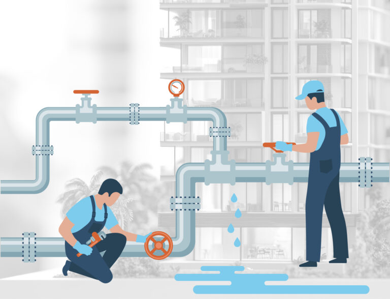 Monitoring staff shutting off valves